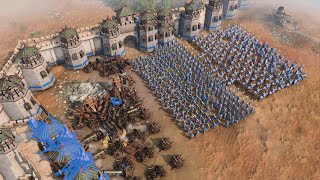 Age of Empires 4  8P FFA UNLIMITED POPULATION [upl. by Mastrianni321]