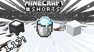 How to Get Powdered Snow in Minecraft 117 shorts [upl. by Irim]