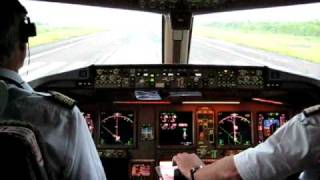 Boeing 777300ER Cockpit Take Off  Air France [upl. by Carny443]