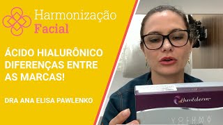 ÁCIDO HIALURÔNICO  Diferenças entre as marcas [upl. by Roon]