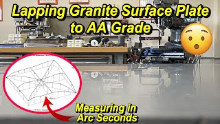 Lapping my Granite Surface Plate to AA Grade [upl. by Aened259]