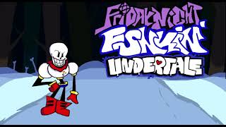 Friday Night Funkin Fan Battle VS Papyrus  Bad to the bone [upl. by Adekan894]