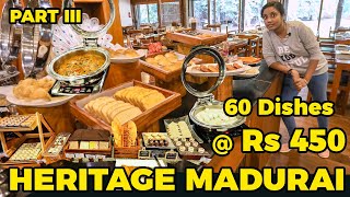 60 dishes  450 Heritage Madurai I Tasteewithkiruthiga [upl. by Polk]