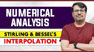 Interpolation Formula  Stirling Gauss Forward amp Backward Bessels  Example amp Solution [upl. by Shinberg993]