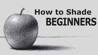 How to Shade with PENCIL for BEGINNERS [upl. by Eltotsira]