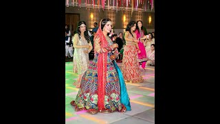 Aisha amp Hamzas Mehndi Dance Performances  Pakistani Wedding [upl. by Mathew579]