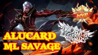 ALUCARD GAMEPLAY MODE BRAWL  SAVAGE  MVP [upl. by Herzen704]