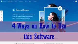 How to use Apowersoft Watermark Remover [upl. by Nnaxor348]