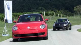 2012 Volkswagen Beetle Turbo First Drive Review [upl. by Aihsenat807]