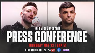 Josh Taylor vs Jack Catterall 2  PRESS CONFERENCE [upl. by Vinni]