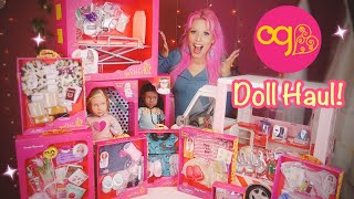 MASSIVE DOLL HAUL New Our Generation Dolls amp Playsets [upl. by Egwin167]