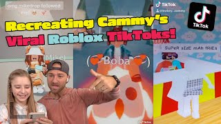 Recreating Cammys Most Viral Roblox Adopt Me TikToks [upl. by Sidwel413]