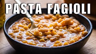 AUTHENTIC PASTA E FAGIOLI  Grandmas Recipe [upl. by Eiddet]