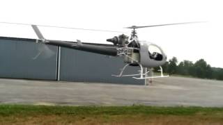 Rotorway JetExec build first flight [upl. by Venuti480]