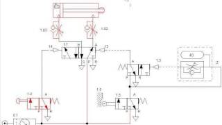 Introducción a circuitos neumáticos [upl. by Aicele]