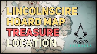 Lincolnscire Hoard Map Treasure Assassins Creed Valhalla [upl. by Nohj]