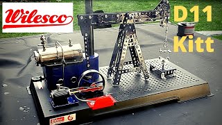 Wilesco D11 kit built live steam engine [upl. by Horbal]