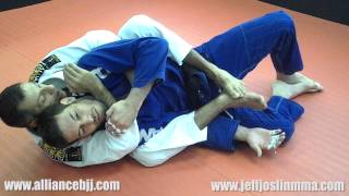 Alliance BJJ Training Camp  Master Romero quotJacarequot Cavalcanti shows how to take the back [upl. by Zebedee]