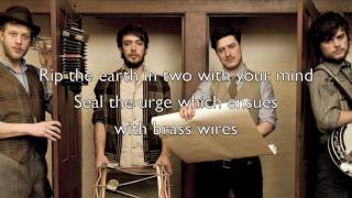 quotI Gave You Allquot  Mumford amp Sons Official Lyrics [upl. by Nevaj]