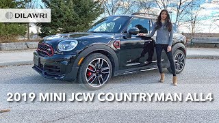 2019 MINI JCW Countryman ALL4 REVIEW [upl. by Enileve38]