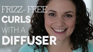 How To Use a Diffuser on Curly Hair [upl. by Zelazny]