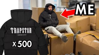 I BOUGHT 500 TRAPSTAR JACKETS [upl. by Jane993]