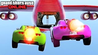 GTA 5 Online  Stunts Fails amp Funny Moments feat New DLC Vehicles [upl. by Bannerman]