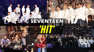 191204︱IDOLS Reaction to SEVENTEEN  HIT︱MAMA 2019 Monsta X ATEEZ TXT ONEUS Heize WayV ITZY [upl. by Hanover]