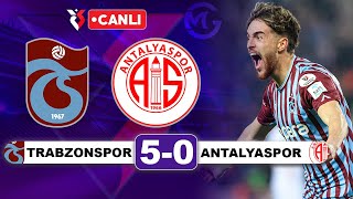 Trabzonspor 50 Antalyaspor  Süper Lig Canlı Yayın [upl. by Phare697]