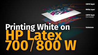 CalderaRIP Tutorial  Printing White on HP Latex 700800 W [upl. by Jacquet]