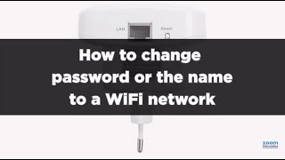 How to change the password to a WiFi repeater once configured 📶 Modify network name SSID [upl. by Swope]