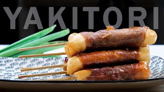 recette japonaise BROCHETTE YAKITORI bœuf fromage [upl. by Margarethe]