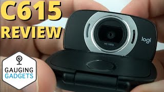 Logitech C615 HD Webcam Review and Setup  1080p Camera for Zoom Skype Hangouts and More [upl. by Alika]