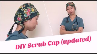 DIY Scrub Cap w printable pattern [upl. by Marris]