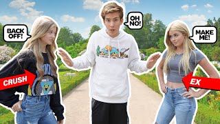 JEALOUS CRUSH MEETS My Ex GIRLFRIEND For The First Time SHOCKING REACTION 😲💔 Sawyer Sharbino [upl. by Aham74]