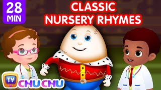 ChuChu TV Classics  Humpty Dumpty  More Popular Baby Nursery Rhymes [upl. by Eslehc]