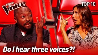 Extraordinary TRIOs on The Voice  Top 10 [upl. by Ecaj411]