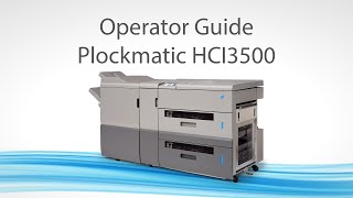 Plockmatic HCI3500 Operator Guide [upl. by Cohby815]