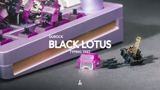 Durock Black Lotus Sound Test [upl. by Enitnelav301]