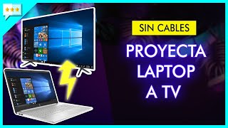 Cómo CONECTAR mi Laptop a la TV Sin Cable HDMI ✅ Rápido y Fácil [upl. by Switzer]