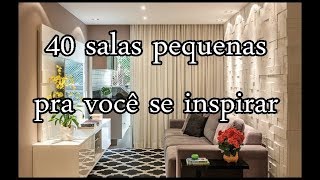 40 SALAS PEQUENAS PRA VOCÊ SE INSPIRAR [upl. by Blasius619]