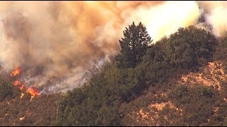 California wildfire prompts mandatory evacuations – WATCH LIVE [upl. by Assiren]