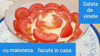 Salata de vinete cu maioneza facuta in casa 74 [upl. by Atteoj]