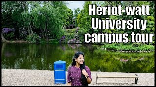 Heriot Watt University Edinburgh Campus Tour  UK [upl. by Oeniri514]