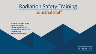 Radiation Safety Training for Industrial XRay [upl. by Susejedairam]