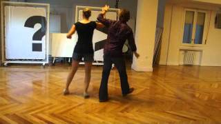 Beginning Lindy Hop  tandem Charleston [upl. by Macfadyn]