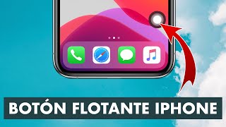 CÓMO PONER EL BOTÓN DE INICIO EN IPHONE  BOTÓN FLOTANTE Y HOME VIRTUAL EN CUALQUIER MODELO [upl. by Des985]