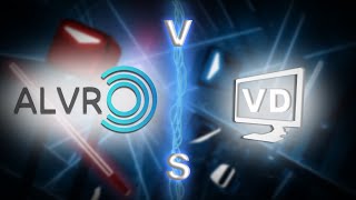 ALVR vs Virtual Desktop Whats the difference [upl. by Olegnaed862]