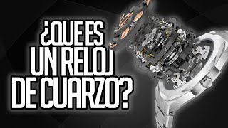 ¿Cómo FUNCIONAN los RELOJES de CUARZO 🤔 [upl. by Nomrej]