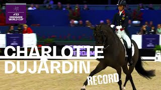 Charlotte Dujardin amp MSJ Freestyle Record Breaking Performance  FEI Dressage World Cup™ [upl. by Leavitt134]